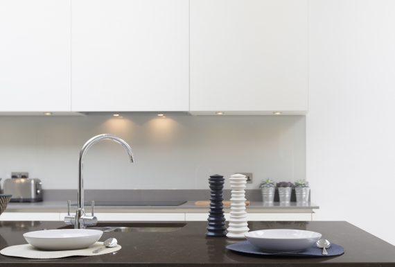 Silestone Küche - Nebula Alpha 1